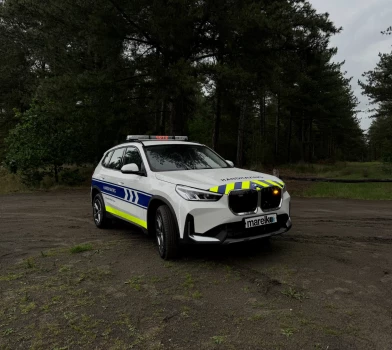 BMW X1 handhavingsvoertuig opgebouwd door Marelko
